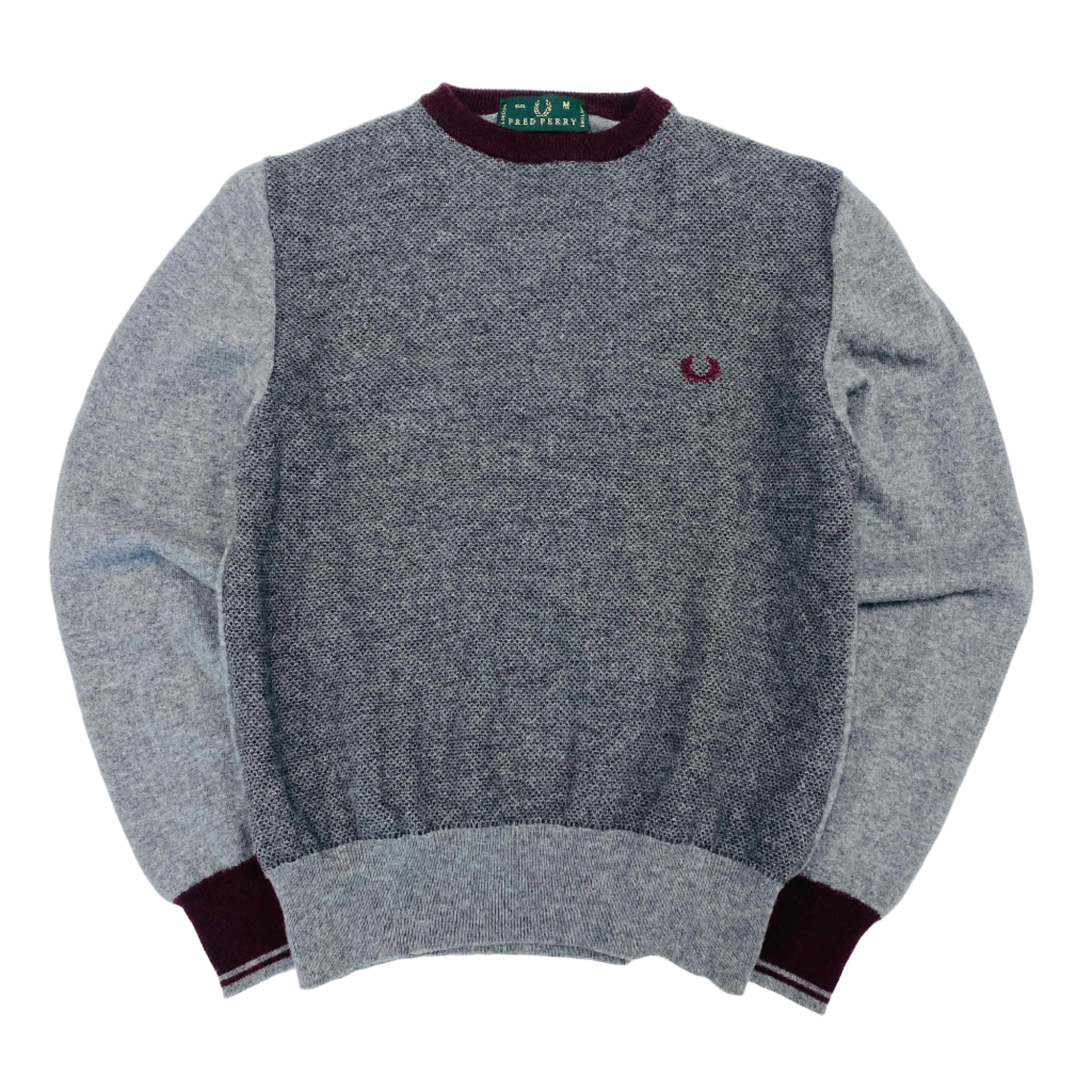 Fred Perry Knitted Jumper - Small