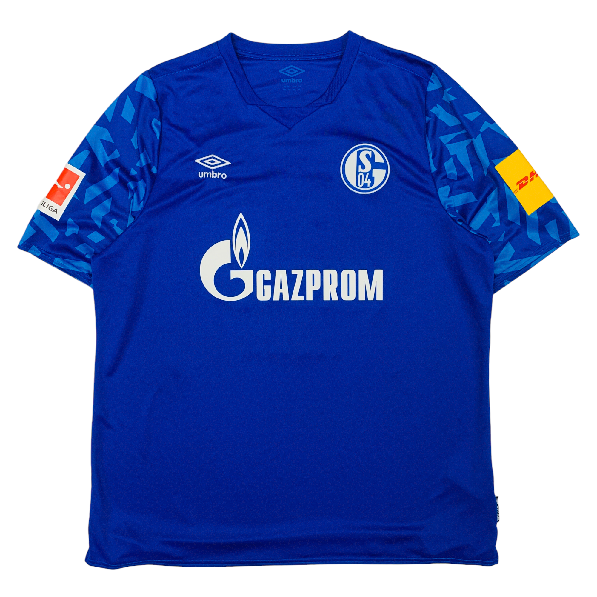 Schalke 04 2019-20 Umbro Harit Home Shirt - 2XL